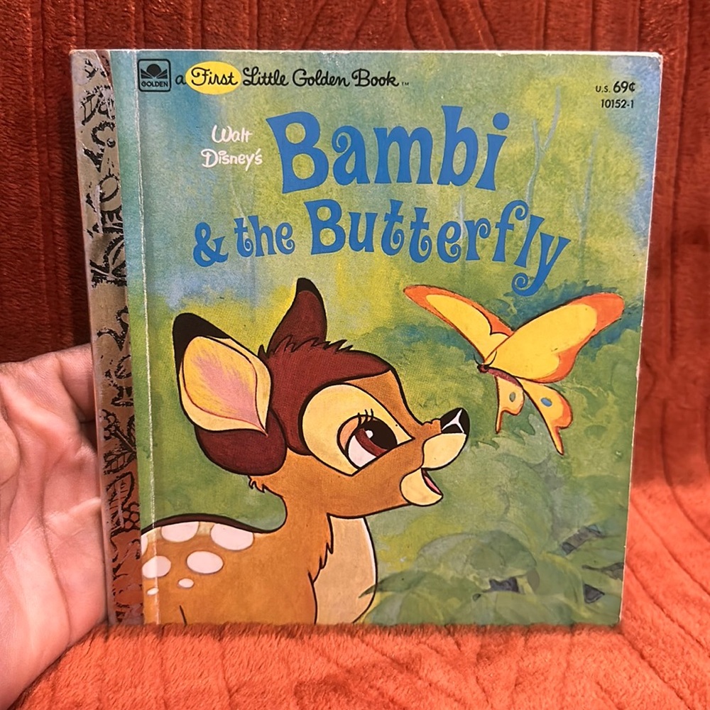 Bambi & the butterfly ( copyright 1982 )